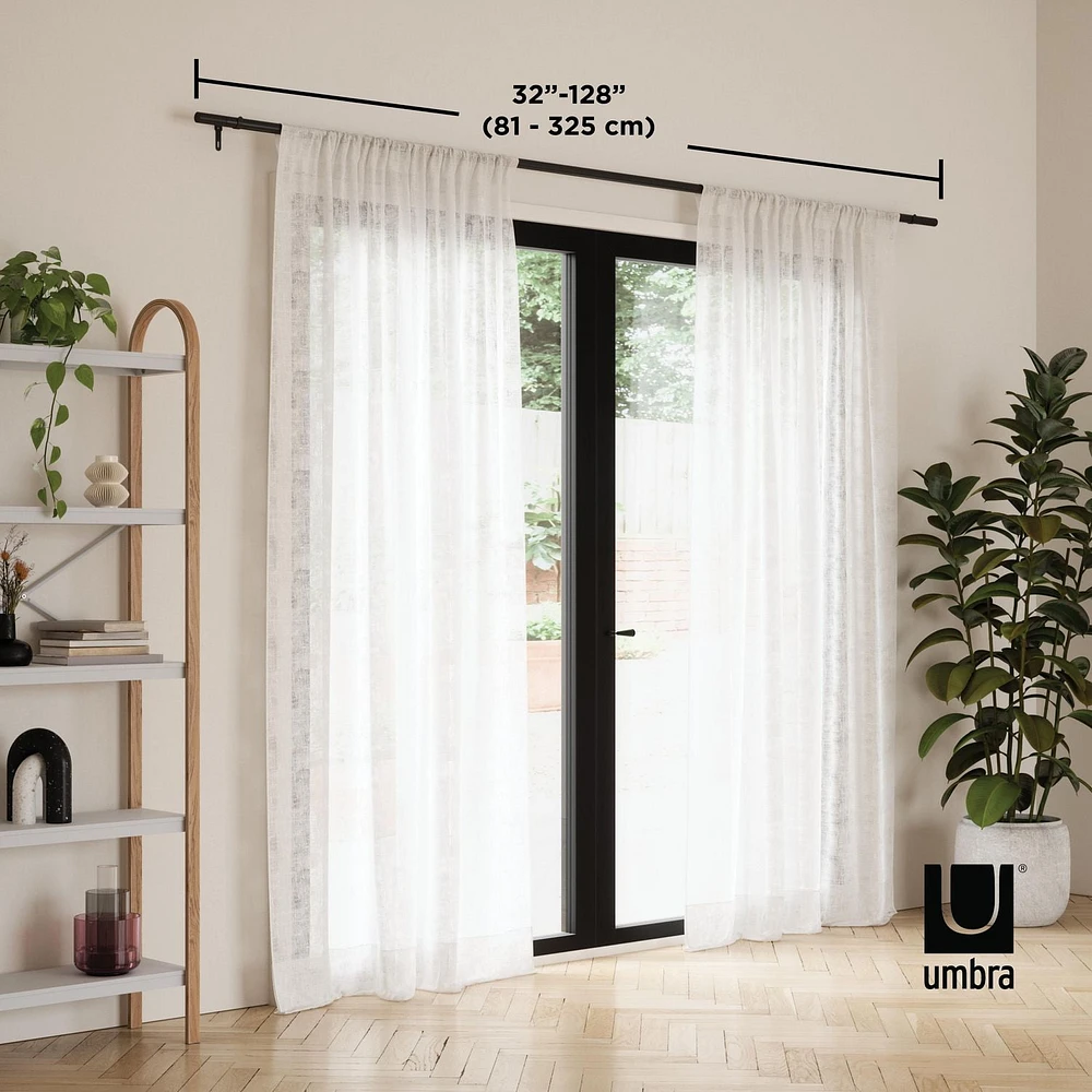 Umbra Zen 1" Expandable Curtain Rod