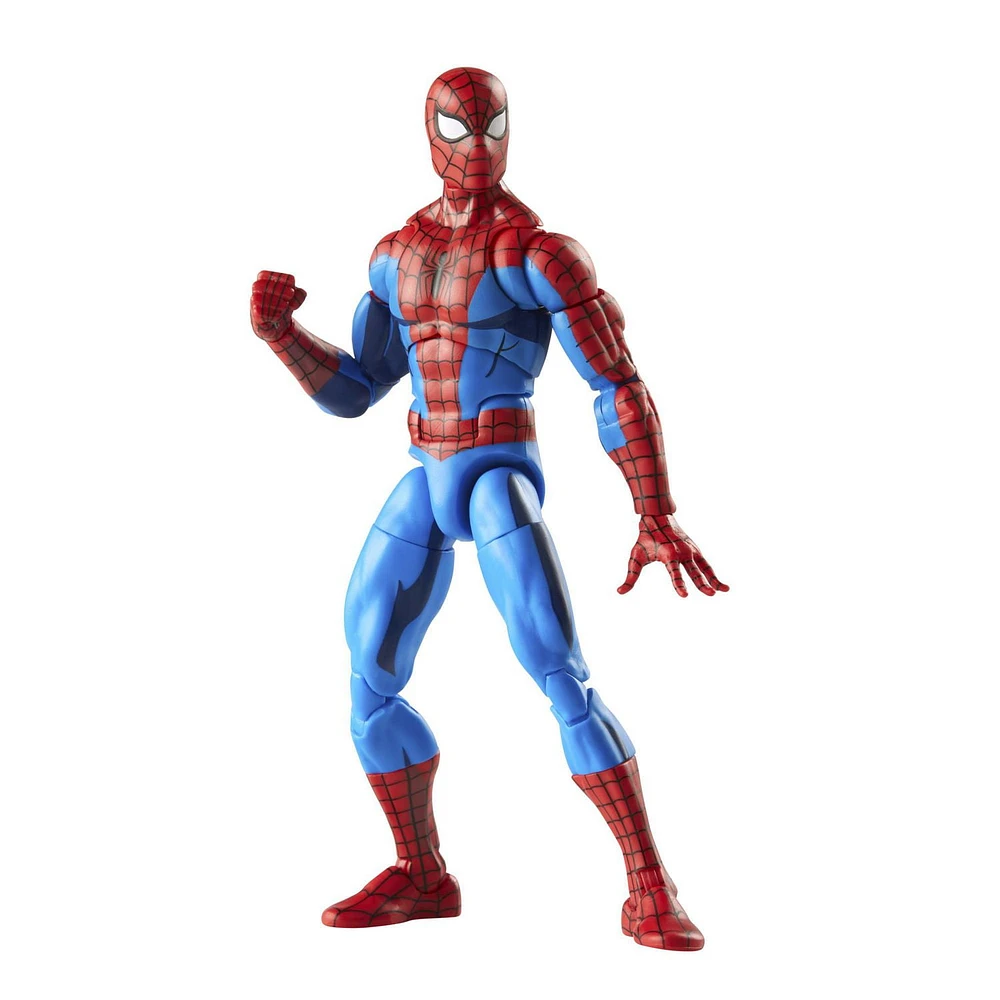 Marvel Legends Series Spider-Man Cel Shaded 6-inch Action Figure Toy, 6 Accessories