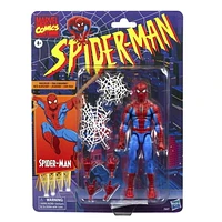 Marvel Legends Series Spider-Man Cel Shaded 6-inch Action Figure Toy, 6 Accessories