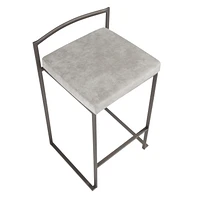 Fuji Industrial Counter Stool by LumiSource