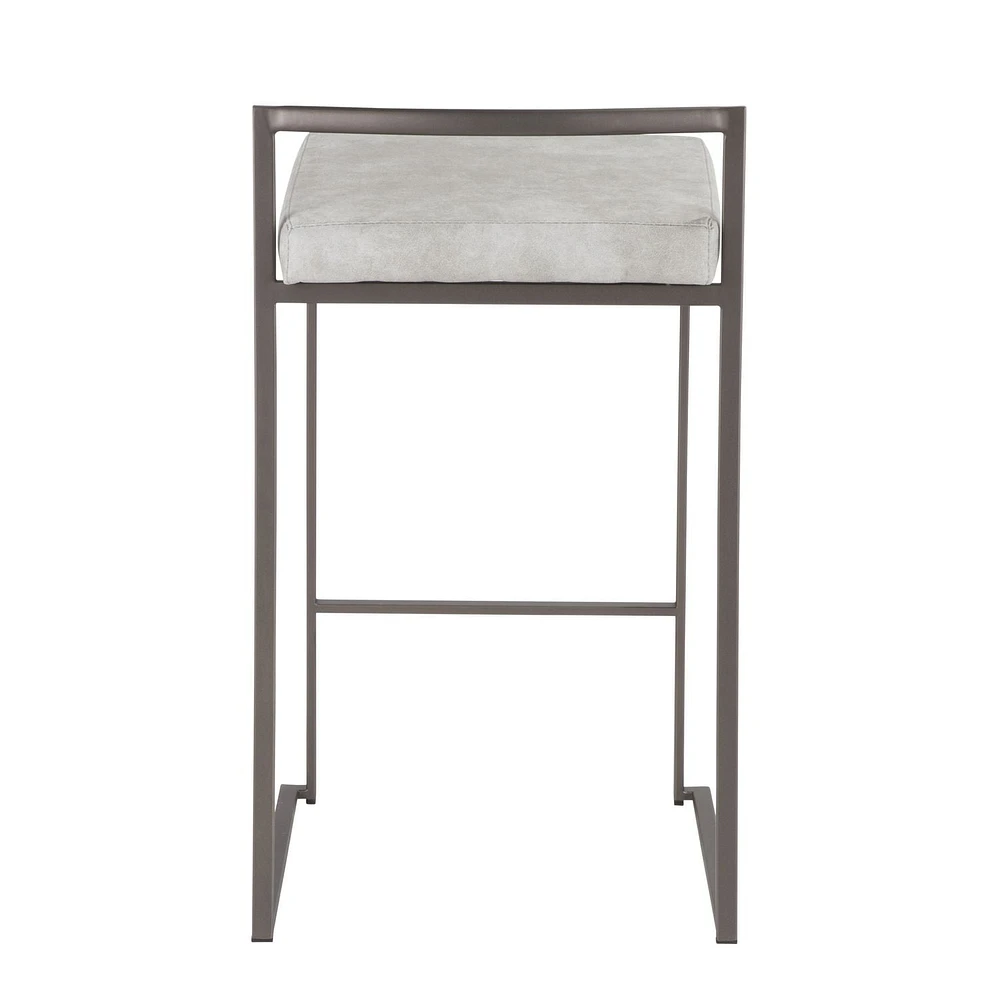 Fuji Industrial Counter Stool by LumiSource