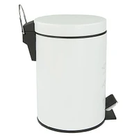 Paris 3 Liter Waste Bin, White