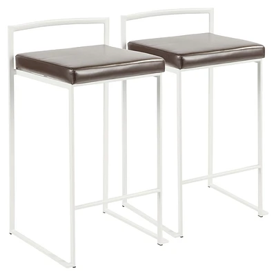 Tabouret de comptoir contemporain Fuji, de LumiSource