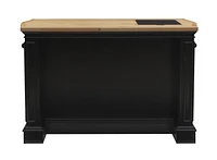 McNally Kitchen Island, Black