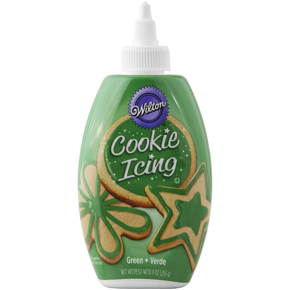 Glaçage à biscuits vert Wilton Bouteille de 255 g (9 oz)