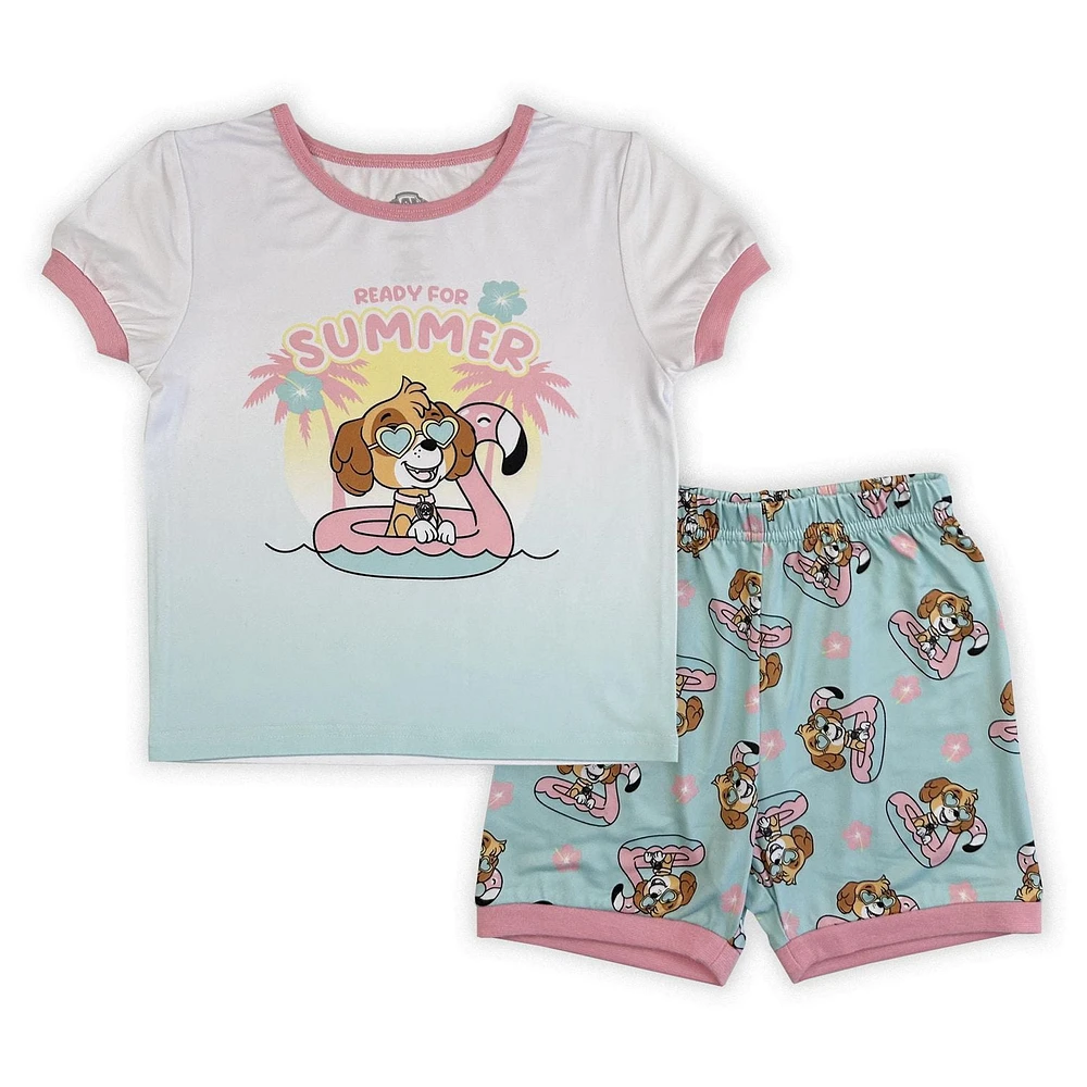 Paw Patrol 2 piece printed pyjama set for girls