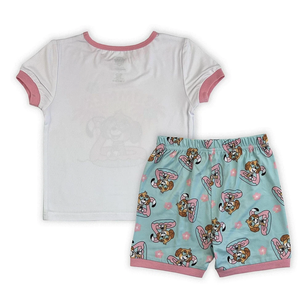 Paw Patrol 2 piece printed pyjama set for girls