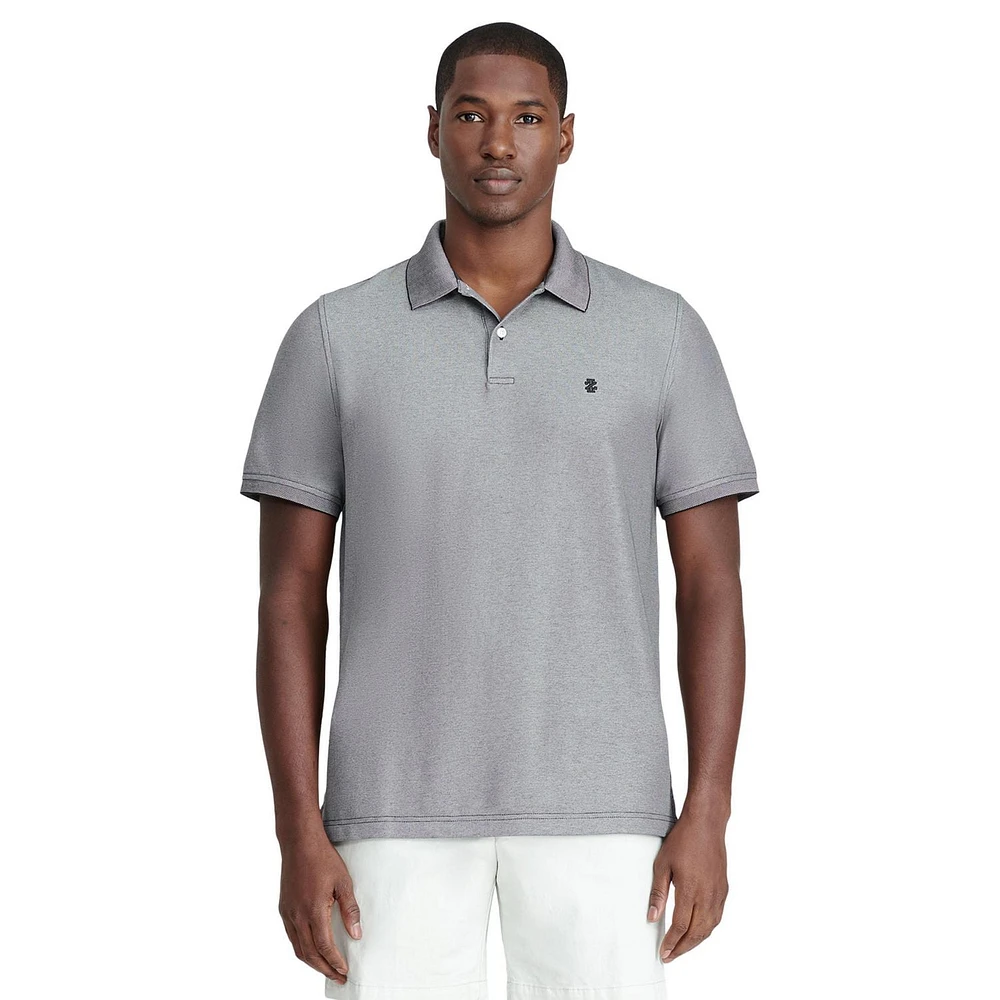 IZOD MENS SHORT SLEEVE PIQUE POLO