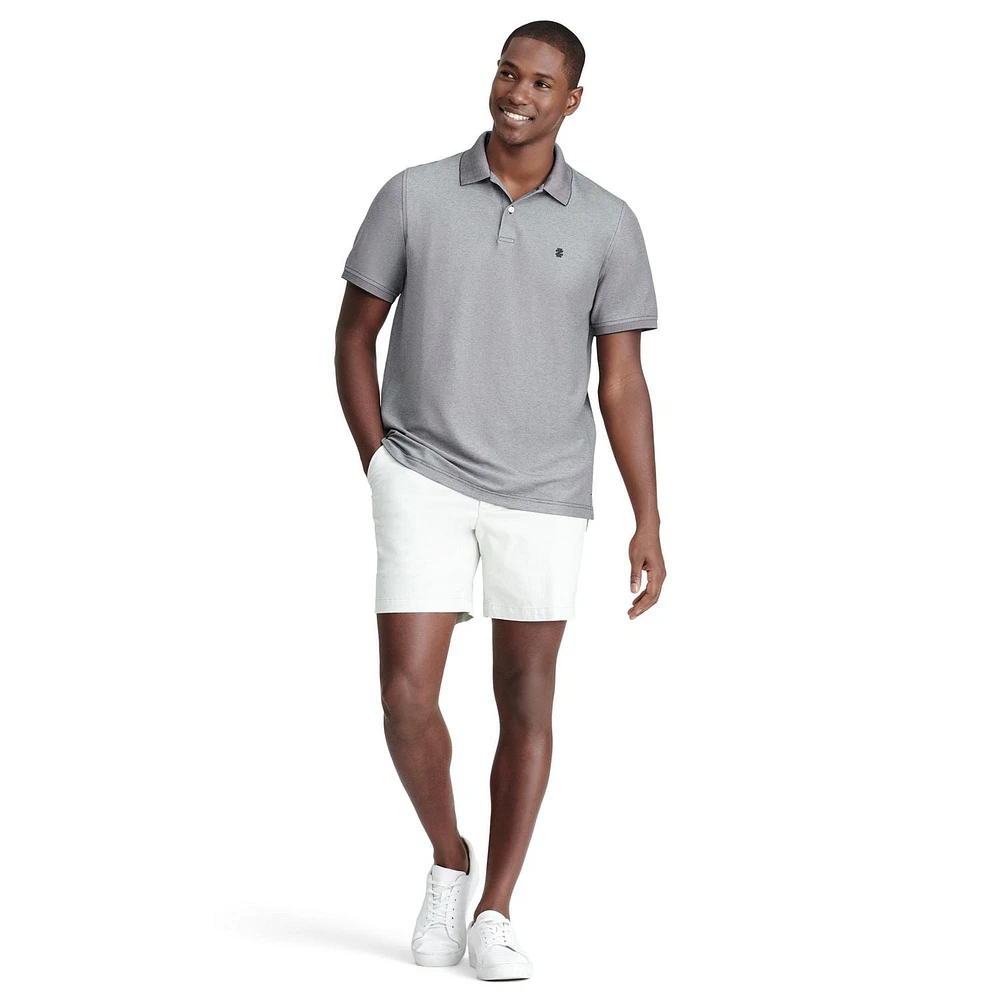 IZOD MENS SHORT SLEEVE PIQUE POLO