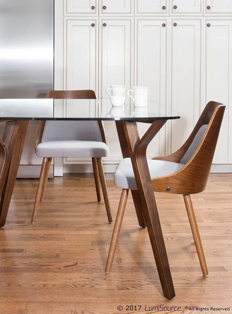 Folia Mid-Century Modern  Dining Table by LumiSource