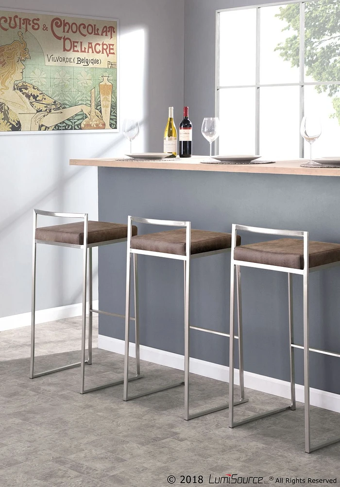 Fuji Contemporary Barstool by LumiSource