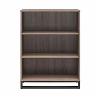 Ameriwood Home Lynnfield 3 Shelf Bookcase, Distressed Gray Oak