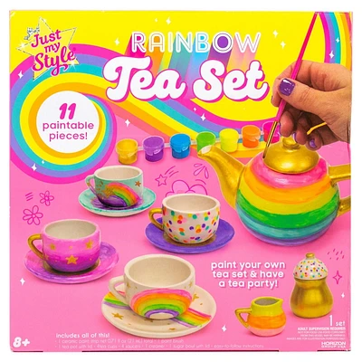 Just My Style® Rainbow Tea Set, 8 Years & up