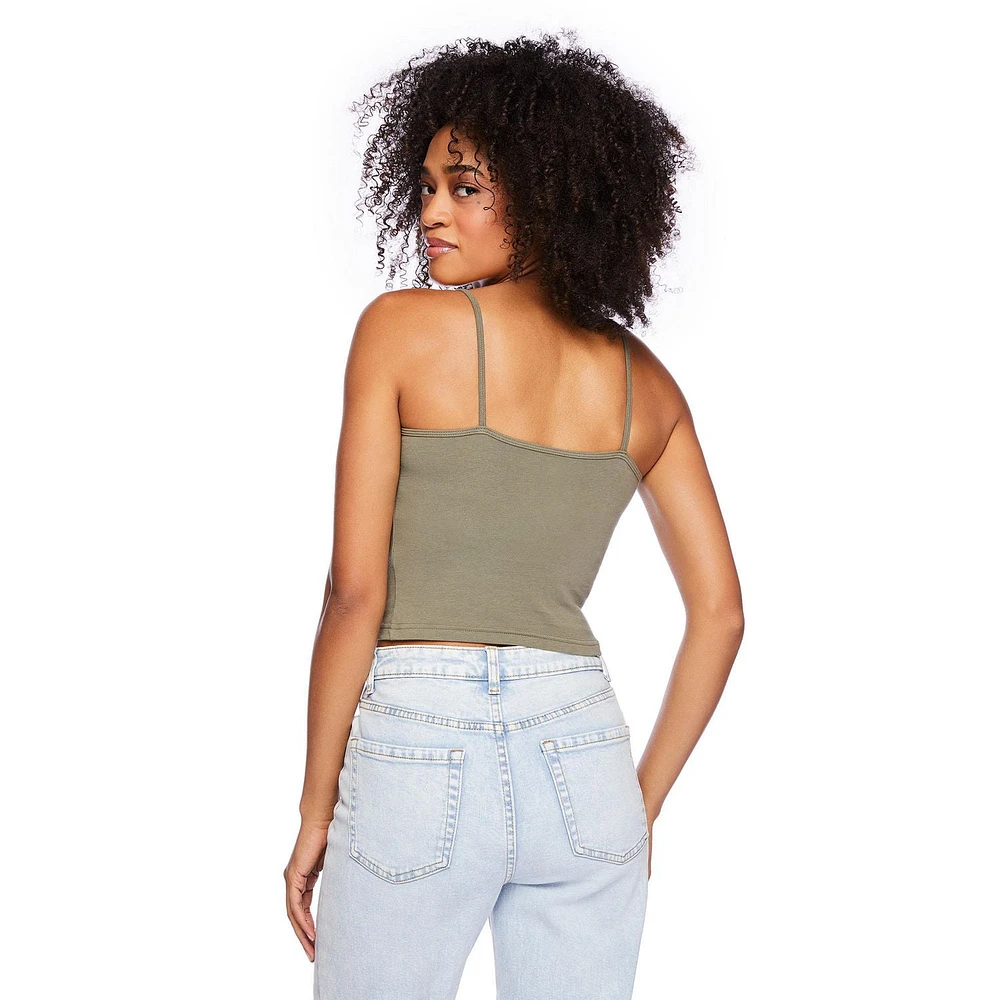 No Boundaries Women's Cropped Cami