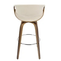 Curvini Mid-Century Modern Barstool by LumiSource