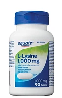 Equate L-Lysine 1000 mg