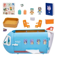 BLUEY 3-IN-1 AIRPLANE PLAYSET, 2 Exclusive Figures Included