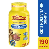 L’il Critters GummyVites Complete Multivitamin Gummies, 190 gummies, natural flavour