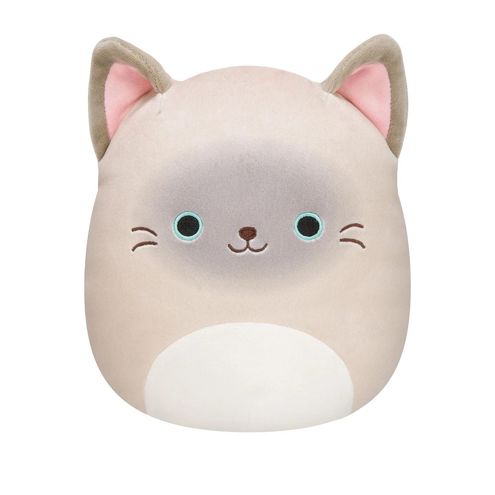 Squishmallows 10" - Felton the Grey And Tan Siamese Cat