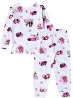 Barbie Sleep 2 Piece PJ set - Toddler, Sizes 2T-5T