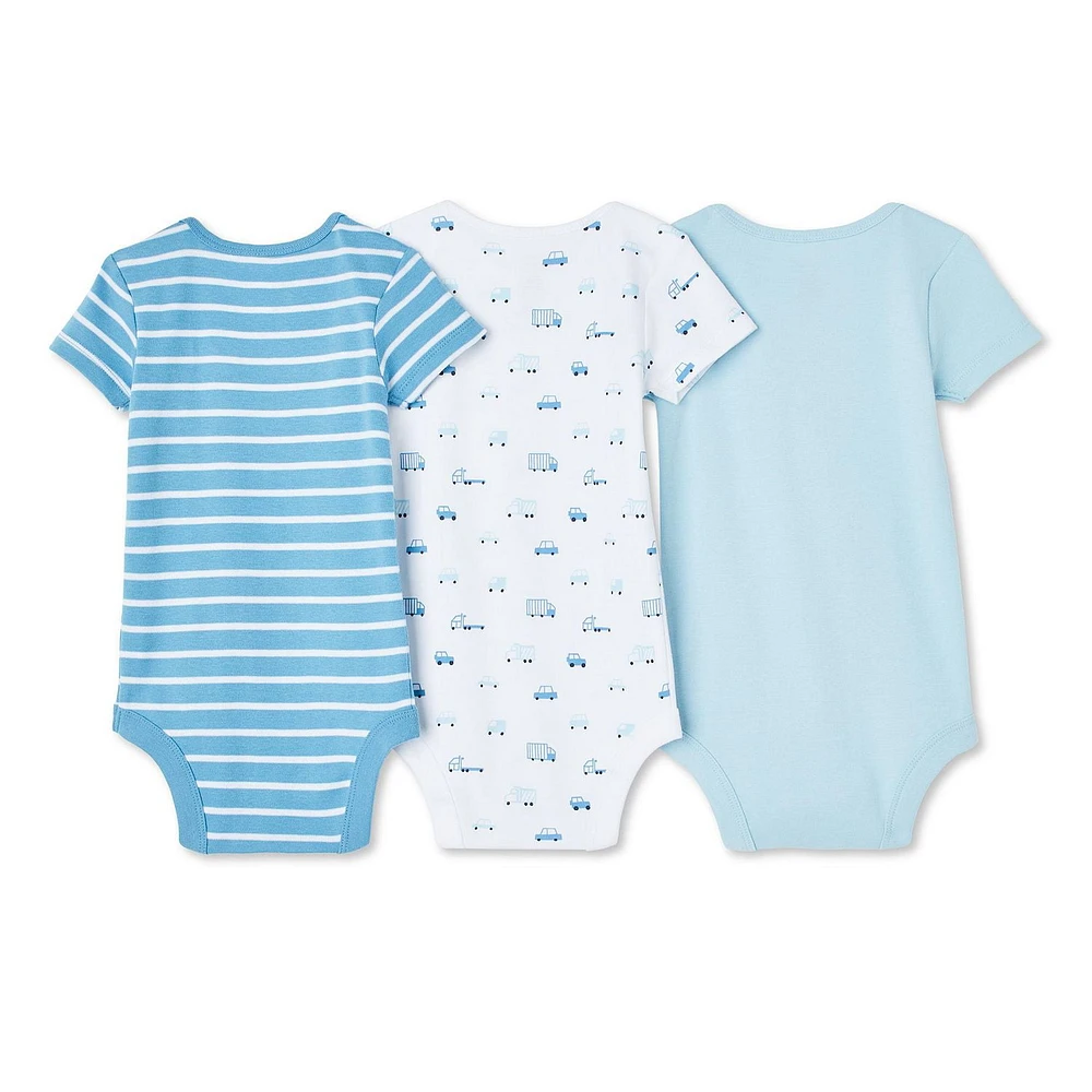 George Baby Boys' Bodysuit 3-Pack