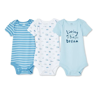 George Baby Boys' Bodysuit 3-Pack