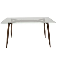 Clara Mid-Century Modern  Dining Table by LumiSource