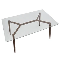 Clara Mid-Century Modern  Dining Table by LumiSource