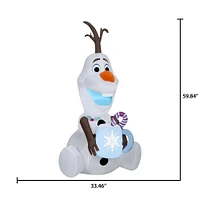 Airblown 5FT Olaf from Frozen