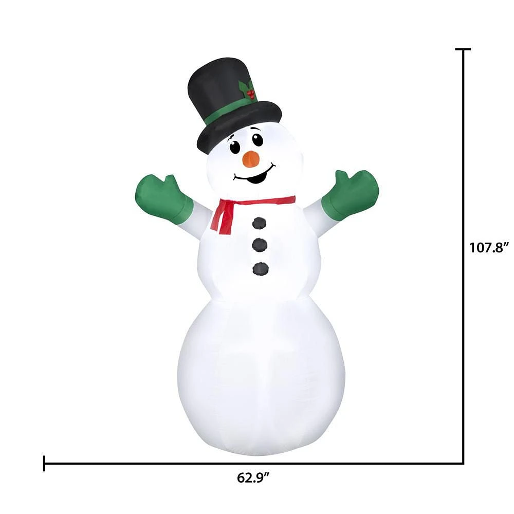 Airblown 9 ft Snowman