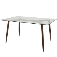 Clara Mid-Century Modern  Dining Table by LumiSource