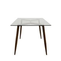 Clara Mid-Century Modern  Dining Table by LumiSource