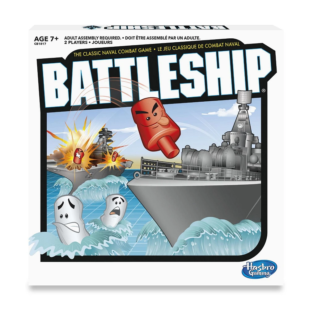 Hasbro Gaming Battleship Game, Ages 7 and up