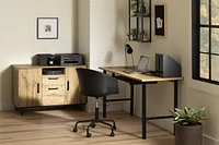 Desk with Keyboard Tray from the collection Ezra South Shore