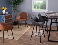 Clubhouse Contemporary Barstool by LumiSource