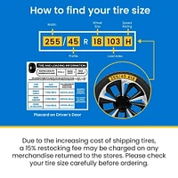 255/45R18 XL 103V MINERVA FROSTRACK UHP Tire