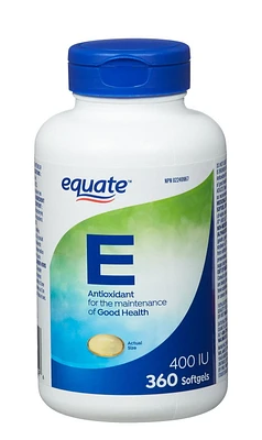 Equate Vitamin E 400IU, 360 Softgels