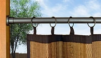 Versailles' Adjustable Indoor/Outdoor Spring Tension Rod 48in - 86in