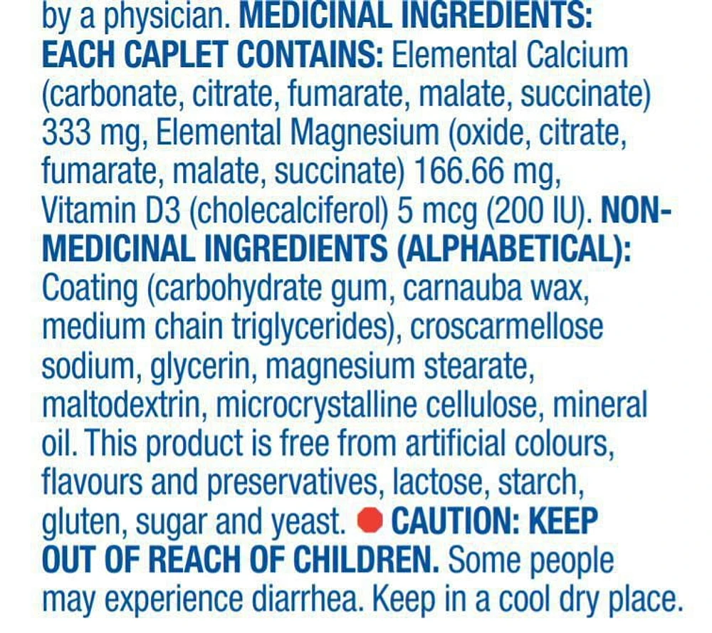 Equate Calcium Magnesium with Vitamin D3