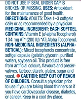 Equate Vitamin E 200IU Natural Source