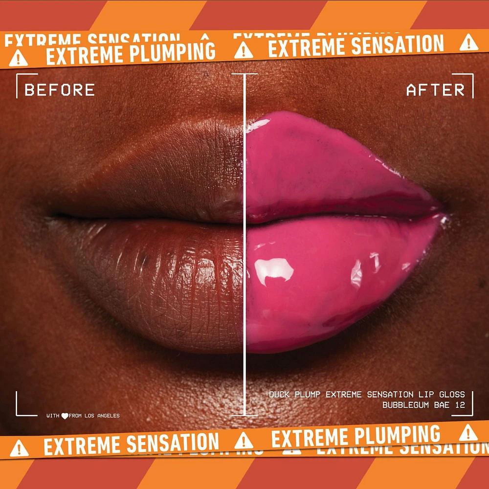 NYX PROFESSIONAL MAKEUP, Brillant à lèvres haute pigmentation Duck Plump, Gloss repulpant, Couleur pigmentée, Formule végane
