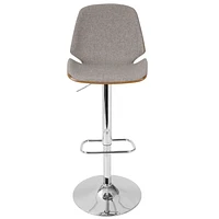 Serena Mid-Century Modern Barstool by LumiSource