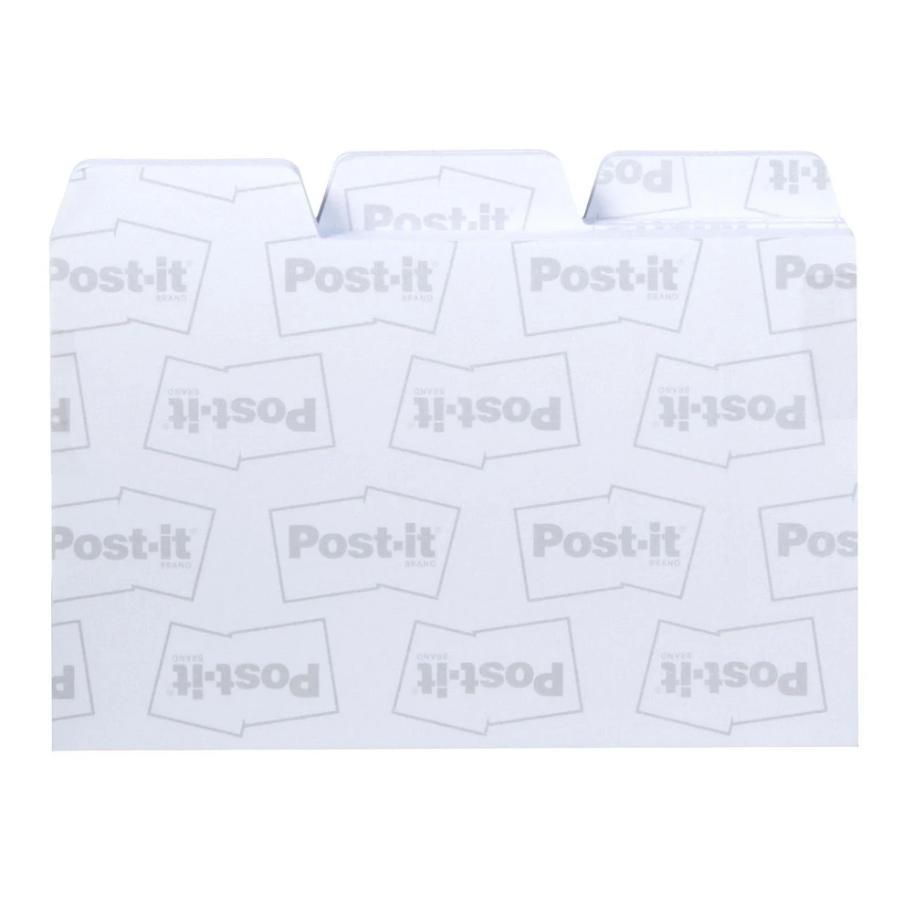 Post-it® Printed Notes, Tab Note Pack, Blue