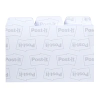 Post-it® Printed Notes, Tab Note Pack, Blue