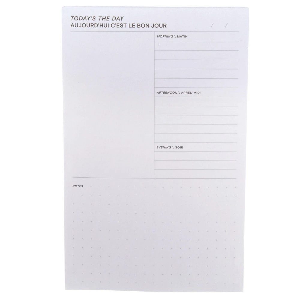 Post-it® Printed Notes, Planner, Today Grey