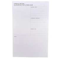 Post-it® Printed Notes, Planner, Today Grey