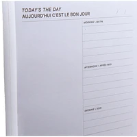 Post-it® Printed Notes, Planner, Today Grey