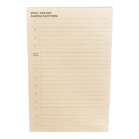 Post-it® Printed Notes, Planner, Daily Peach, 4.9 x 7.7 in (124mm x 195mm)