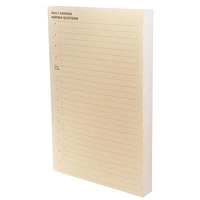 Post-it® Printed Notes, Planner, Daily Peach, 4.9 x 7.7 in (124mm x 195mm)