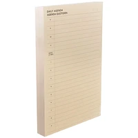 Post-it® Printed Notes, Planner, Daily Peach, 4.9 x 7.7 in (124mm x 195mm)